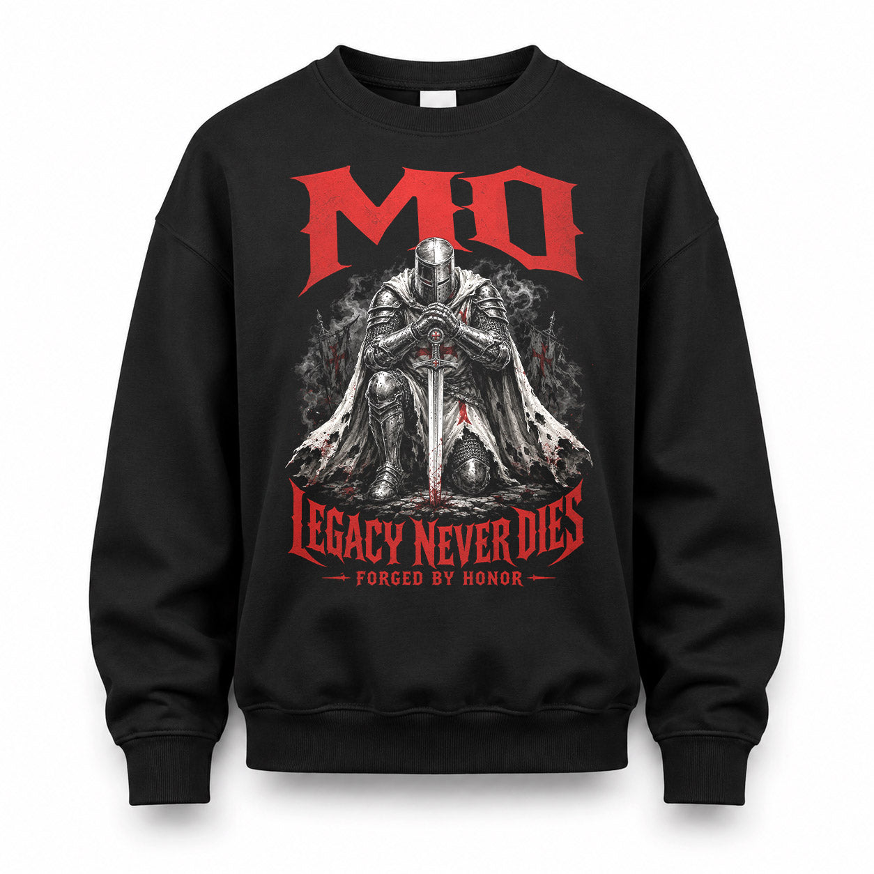 MO HS90-K04-109 - NAME Legacy Never Dies Forged By Honor Personalized Knight