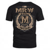 MRW PH55-T25-Personalized Name Quote Apparel “I Am NAME May Not Be Perfect But I Am Limited Edition”