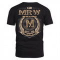MRW PH55-T25-Personalized Name Quote Apparel “I Am NAME May Not Be Perfect But I Am Limited Edition”