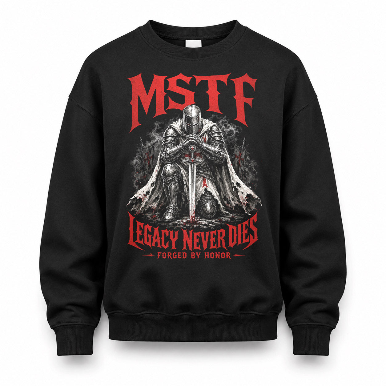 MSTF HS90-K04-109 - NAME Legacy Never Dies Forged By Honor Personalized Knight