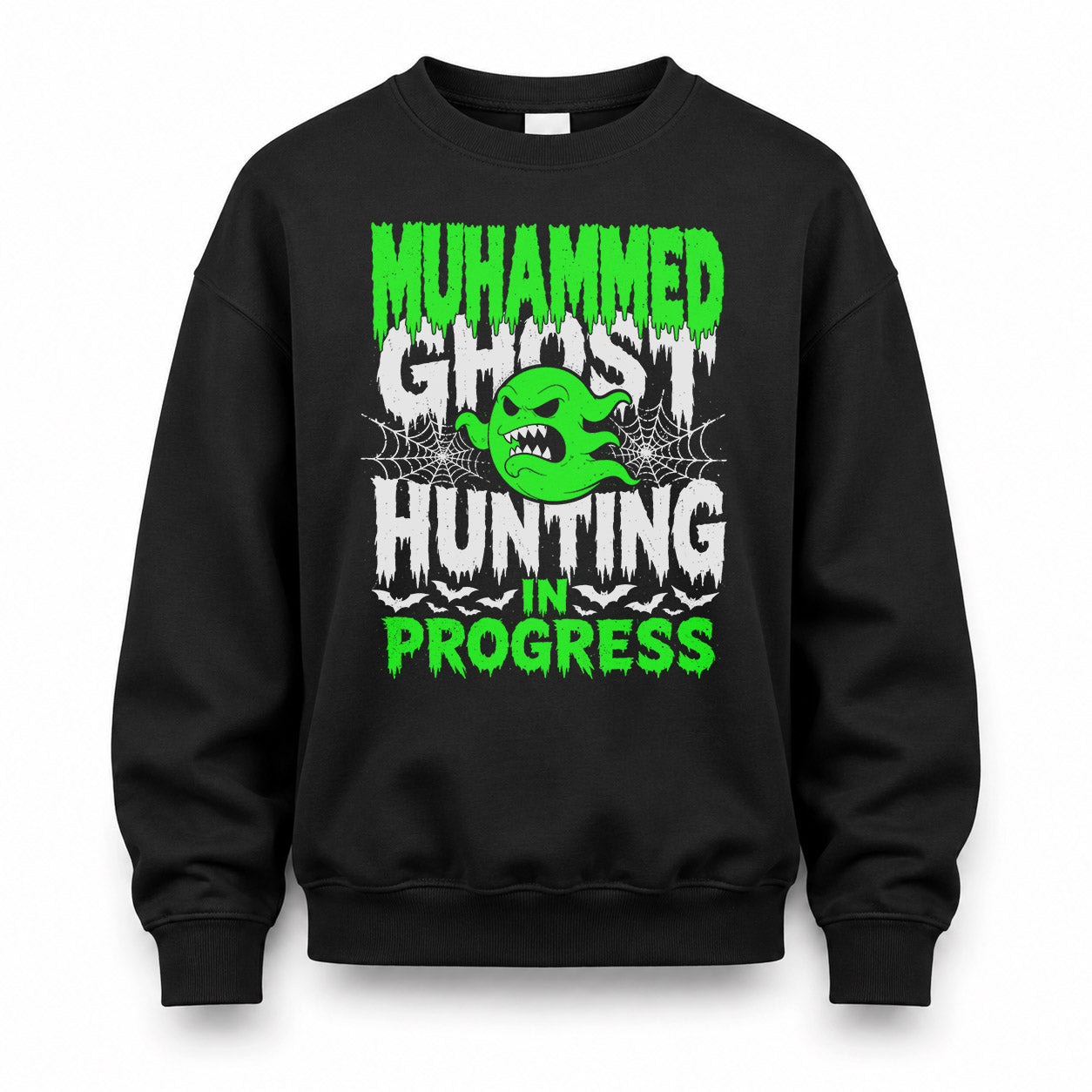 MUHAMMED HW22-K06-109 - NAME Ghost Hunting In Progress Personalized Halloween Shirt