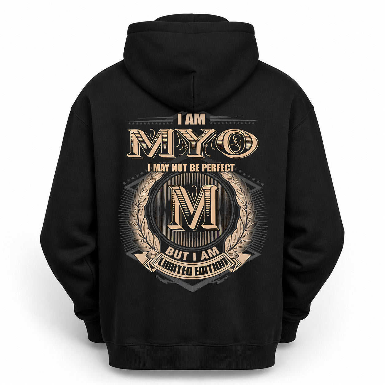 MYO PH55-T25-Personalized Name Quote Apparel “I Am NAME May Not Be Perfect But I Am Limited Edition”