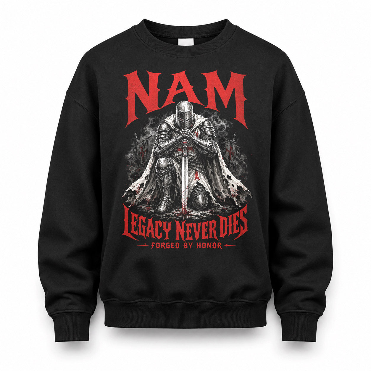 NAM HS90-K04-109 - NAME Legacy Never Dies Forged By Honor Personalized Knight