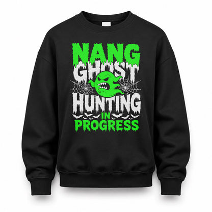 NANG HW22-K06-109 - NAME Ghost Hunting In Progress Personalized Halloween Shirt