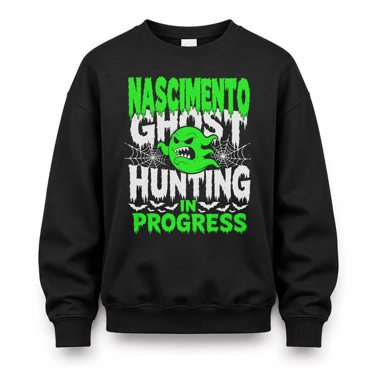 NASCIMENTO HW22-K06-109 - NAME Ghost Hunting In Progress Personalized Halloween Shirt