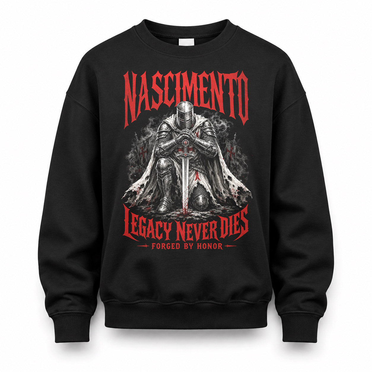 NASCIMENTO HS90-K04-109 - NAME Legacy Never Dies Forged By Honor Personalized Knight