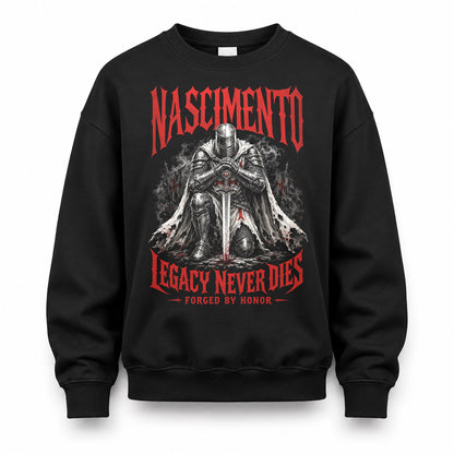 NASCIMENTO HS90-K04-109 - NAME Legacy Never Dies Forged By Honor Personalized Knight
