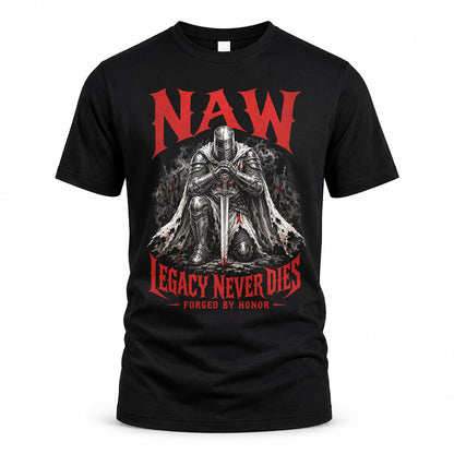 NAW HS90-K04-109 - NAME Legacy Never Dies Forged By Honor Personalized Knight