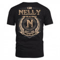 NELLY PH55-T25-Personalized Name Quote Apparel “I Am NAME May Not Be Perfect But I Am Limited Edition”