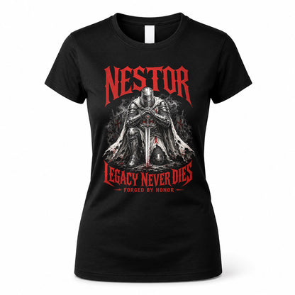 NESTOR HS90-K04-109 - NAME Legacy Never Dies Forged By Honor Personalized Knight