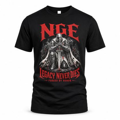NGE HS90-K04-109 - NAME Legacy Never Dies Forged By Honor Personalized Knight
