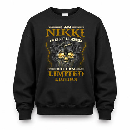 NIKKI LM66-K04-125 - NAME NAME I May Not Be Perfect But I Am Limited Edition