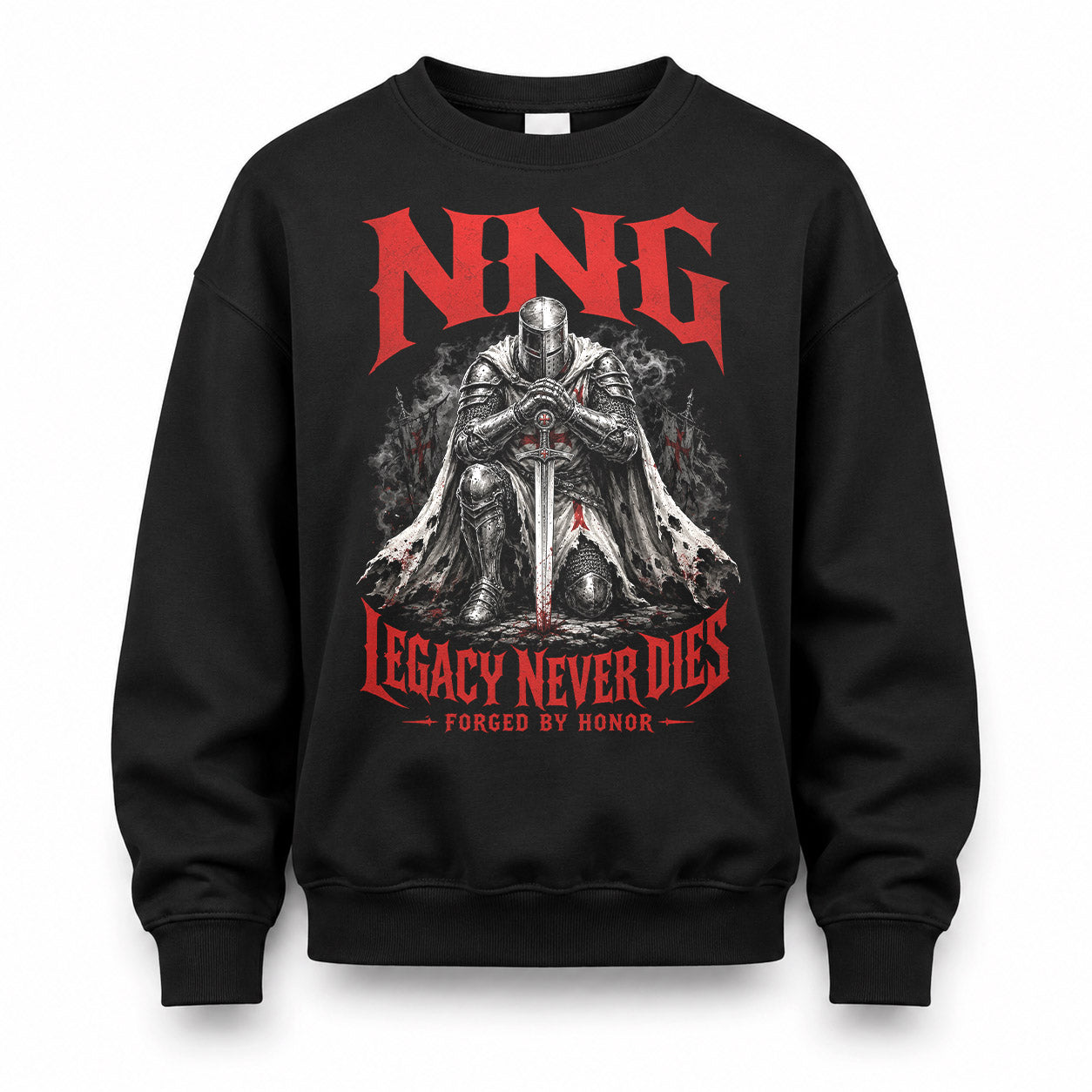 NNG HS90-K04-109 - NAME Legacy Never Dies Forged By Honor Personalized Knight