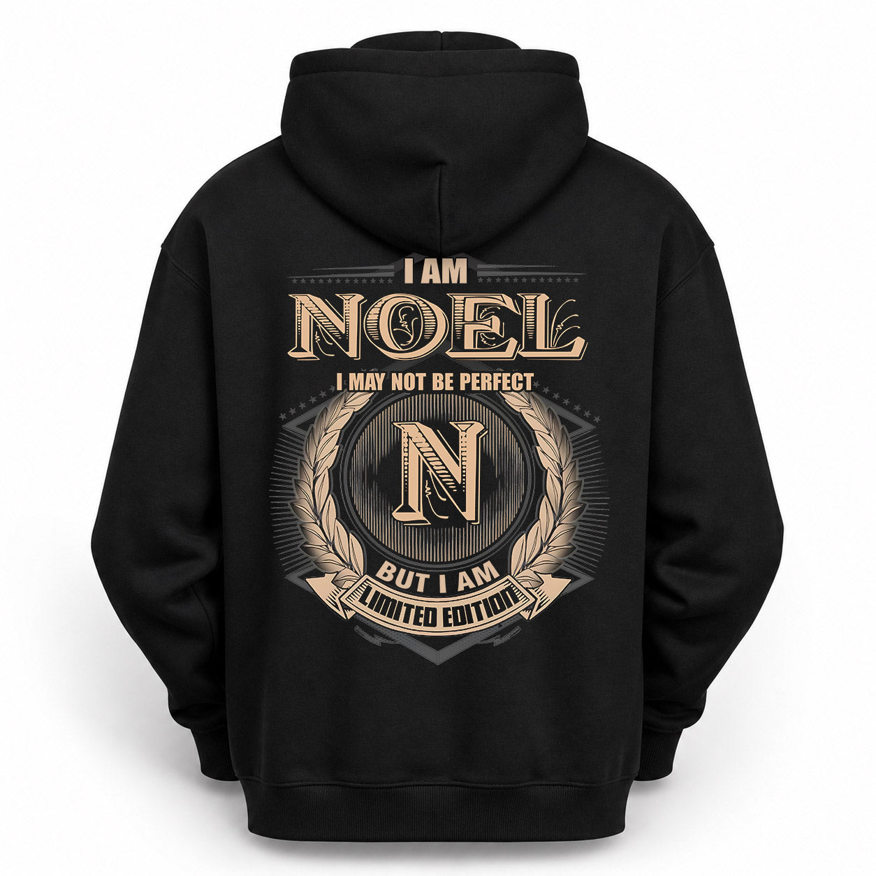 NOEL PH55-T25-Personalized Name Quote Apparel “I Am NAME May Not Be Perfect But I Am Limited Edition”