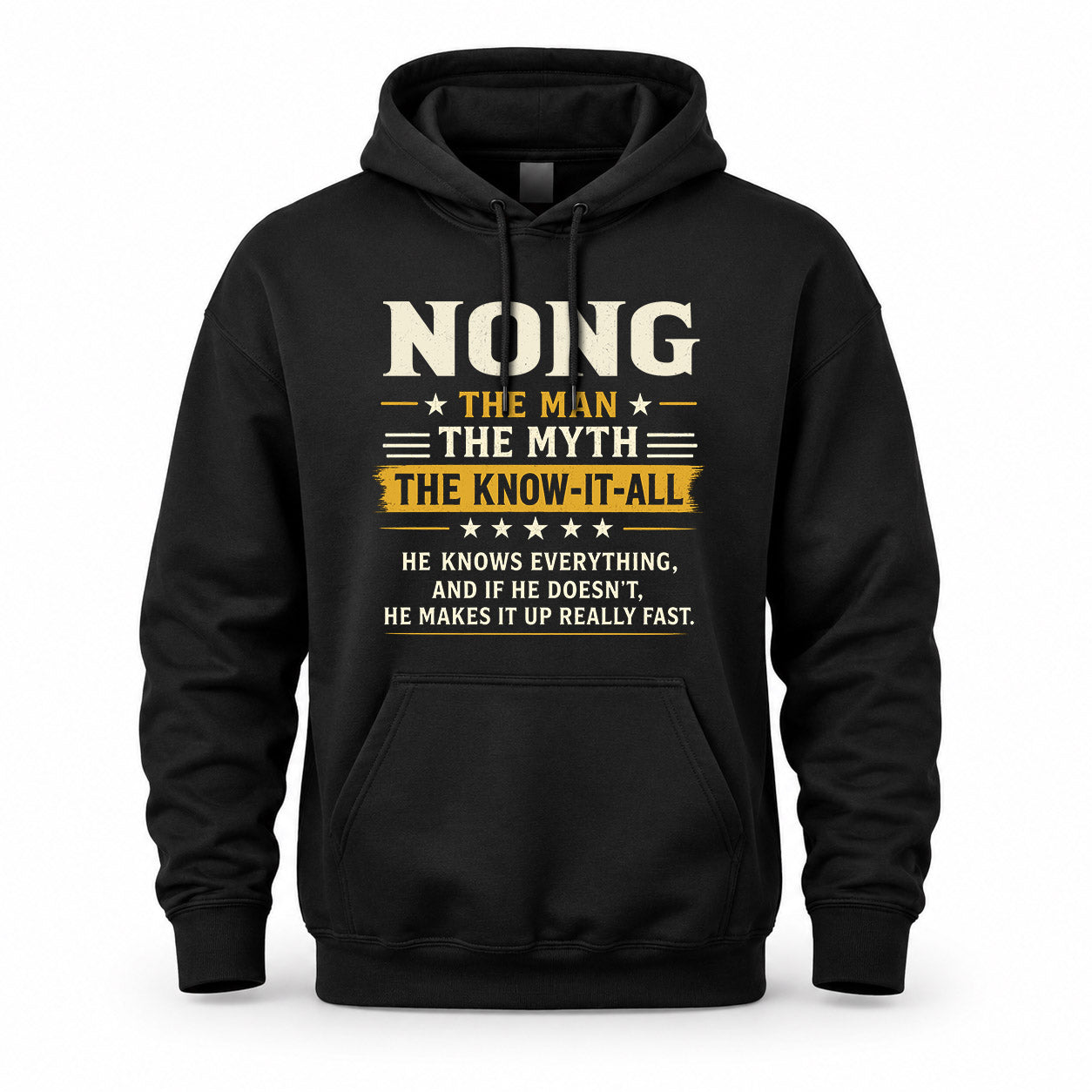 NONG TM90-K04-125 - NAME Legendary Know-It-All Personalized Funny Shirt