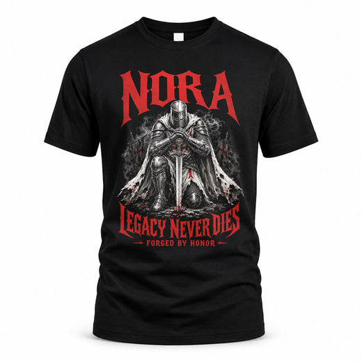 NORA HS90-K04-109 - NAME Legacy Never Dies Forged By Honor Personalized Knight