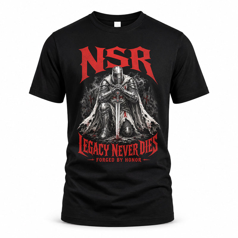 NSR HS90-K04-109 - NAME Legacy Never Dies Forged By Honor Personalized Knight