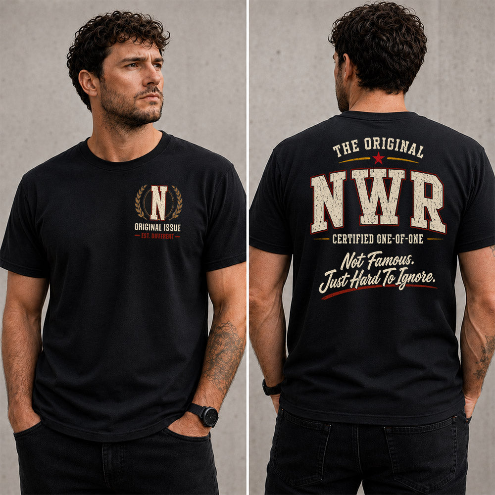 NWR W68-F2-168 – Personalized Original Issue Apparel “The Original NAME Certified One-of-One"