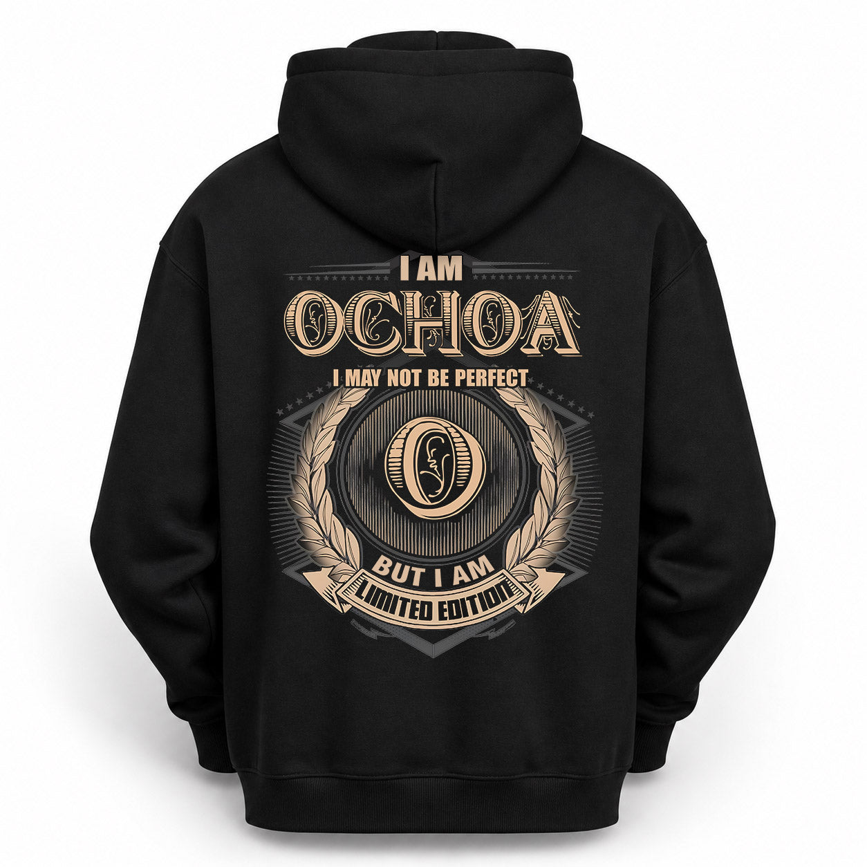OCHOA PH55-T25-Personalized Name Quote Apparel “I Am NAME May Not Be Perfect But I Am Limited Edition”