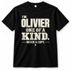 OLIVIER P6-K4-228 Personalized Funny Quote Apparel “I’m NAME – One of a Kind, Never a Copy”