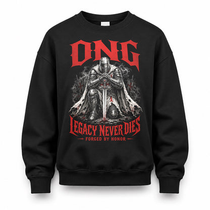ONG HS90-K04-109 - NAME Legacy Never Dies Forged By Honor Personalized Knight
