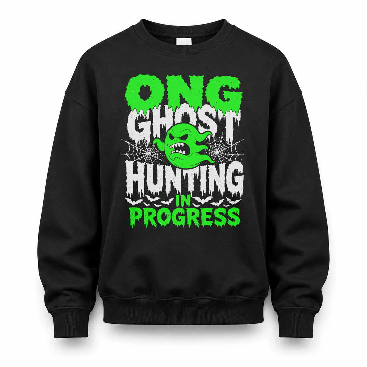 ONG HW22-K06-109 - NAME Ghost Hunting In Progress Personalized Halloween Shirt
