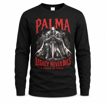 PALMA HS90-K04-109 - NAME Legacy Never Dies Forged By Honor Personalized Knight