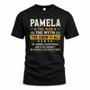 PAMELA TM90-K04-125 - NAME Legendary Know-It-All Personalized Funny Shirt