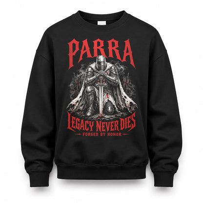 PARRA HS90-K04-109 - NAME Legacy Never Dies Forged By Honor Personalized Knight