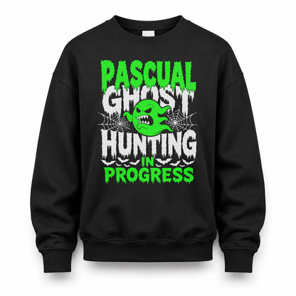 PASCUAL HW22-K06-109 - NAME Ghost Hunting In Progress Personalized Halloween Shirt