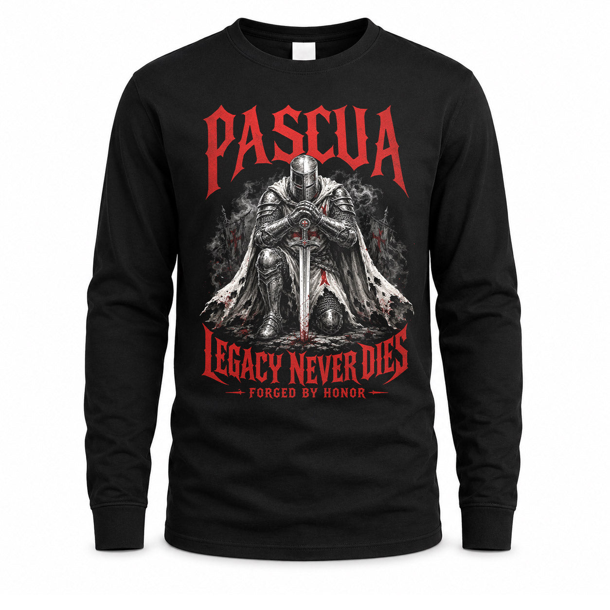 PASCUA HS90-K04-109 - NAME Legacy Never Dies Forged By Honor Personalized Knight
