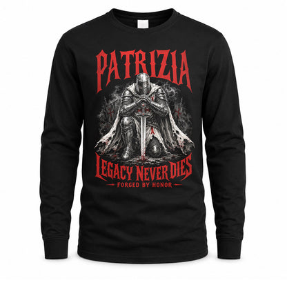 PATRIZIA HS90-K04-109 - NAME Legacy Never Dies Forged By Honor Personalized Knight