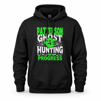 PATTERSON HW22-K06-109 - NAME Ghost Hunting In Progress Personalized Halloween Shirt
