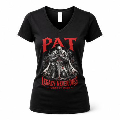 PAT HS90-K04-109 - NAME Legacy Never Dies Forged By Honor Personalized Knight