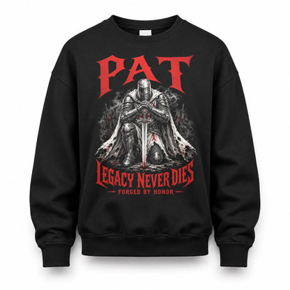 PAT HS90-K04-109 - NAME Legacy Never Dies Forged By Honor Personalized Knight