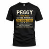 PEGGY TM90-K04-125 - NAME Legendary Know-It-All Personalized Funny Shirt