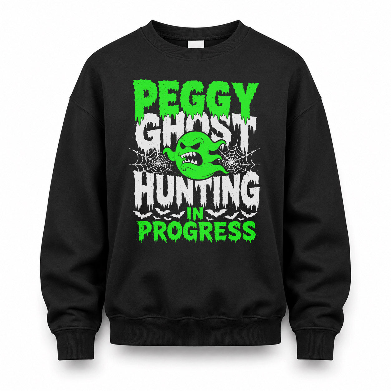 PEGGY HW22-K06-109 - NAME Ghost Hunting In Progress Personalized Halloween Shirt