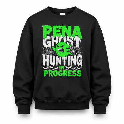PENA HW22-K06-109 - NAME Ghost Hunting In Progress Personalized Halloween Shirt