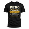 PENG TM90-K04-125 - NAME Legendary Know-It-All Personalized Funny Shirt
