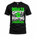 PERALTA HW22-K06-109 - NAME Ghost Hunting In Progress Personalized Halloween Shirt
