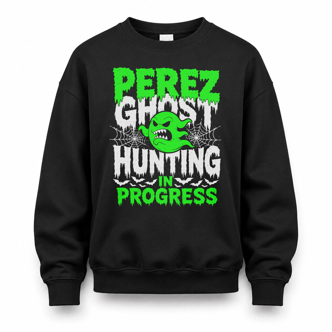 PEREZ HW22-K06-109 - NAME Ghost Hunting In Progress Personalized Halloween Shirt