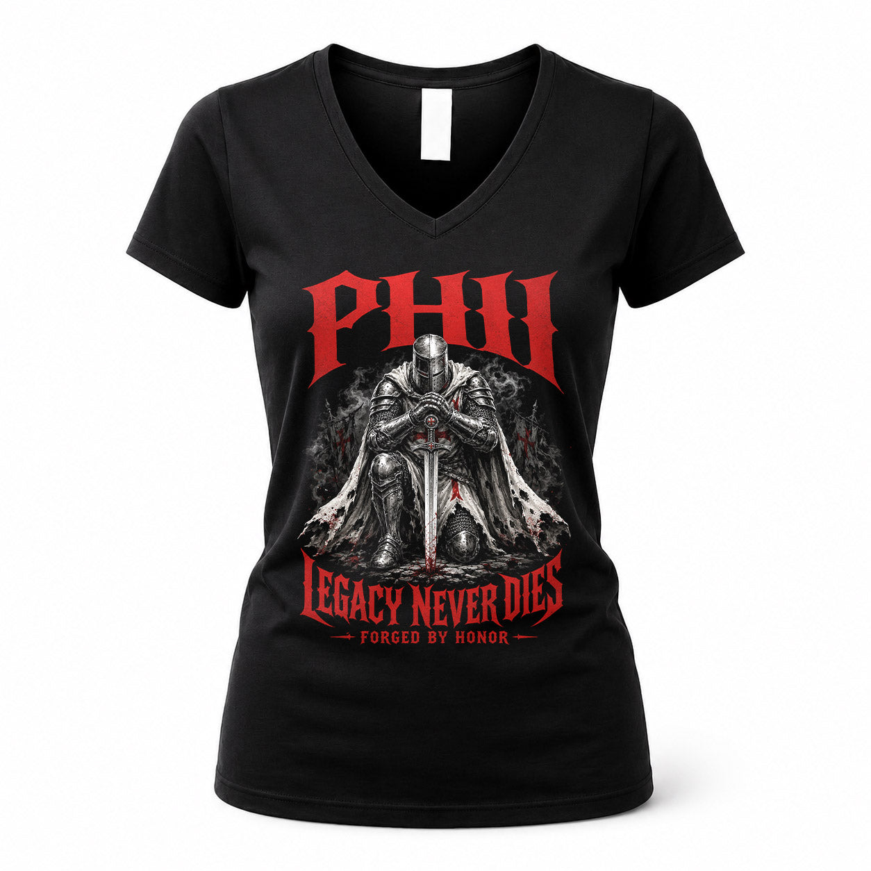 PHII HS90-K04-109 - NAME Legacy Never Dies Forged By Honor Personalized Knight