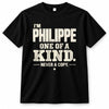 PHILIPPE P6-K4-228 Personalized Funny Quote Apparel “I’m NAME – One of a Kind, Never a Copy”