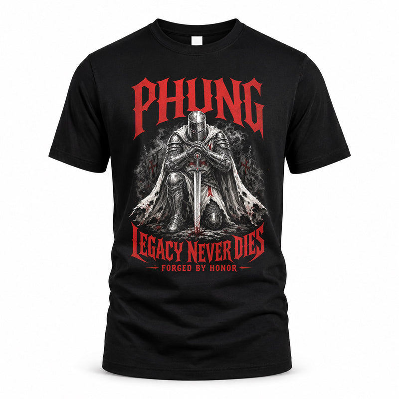 PHUNG HS90-K04-109 - NAME Legacy Never Dies Forged By Honor Personalized Knight
