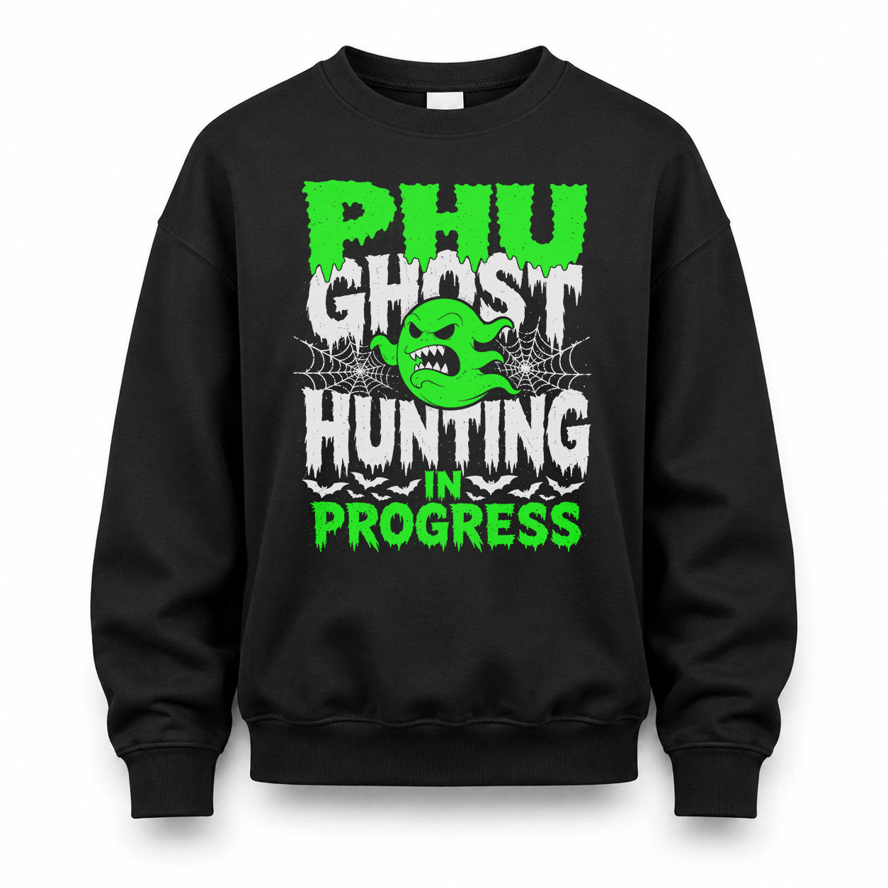 PHU HW22-K06-109 - NAME Ghost Hunting In Progress Personalized Halloween Shirt