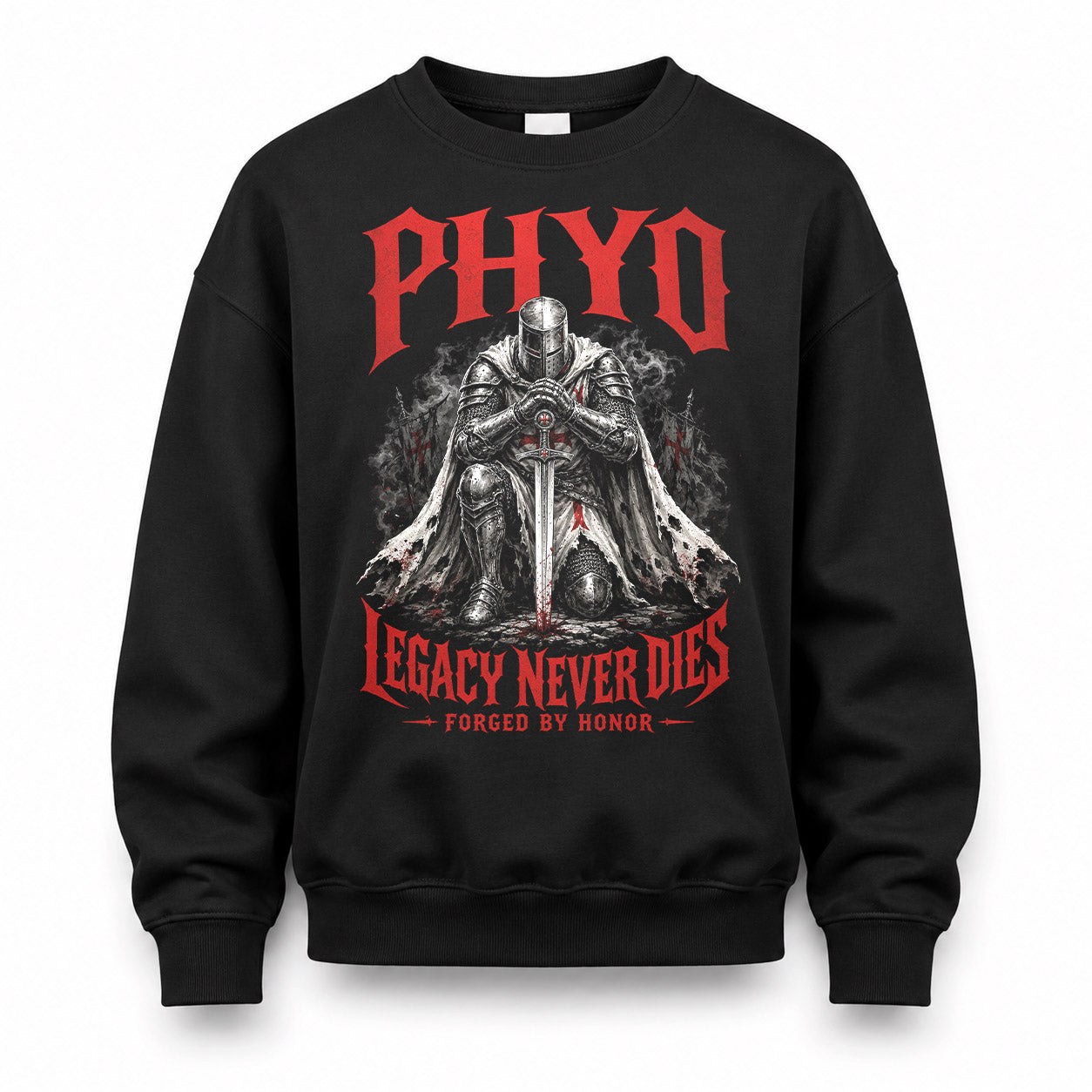 PHYO HS90-K04-109 - NAME Legacy Never Dies Forged By Honor Personalized Knight