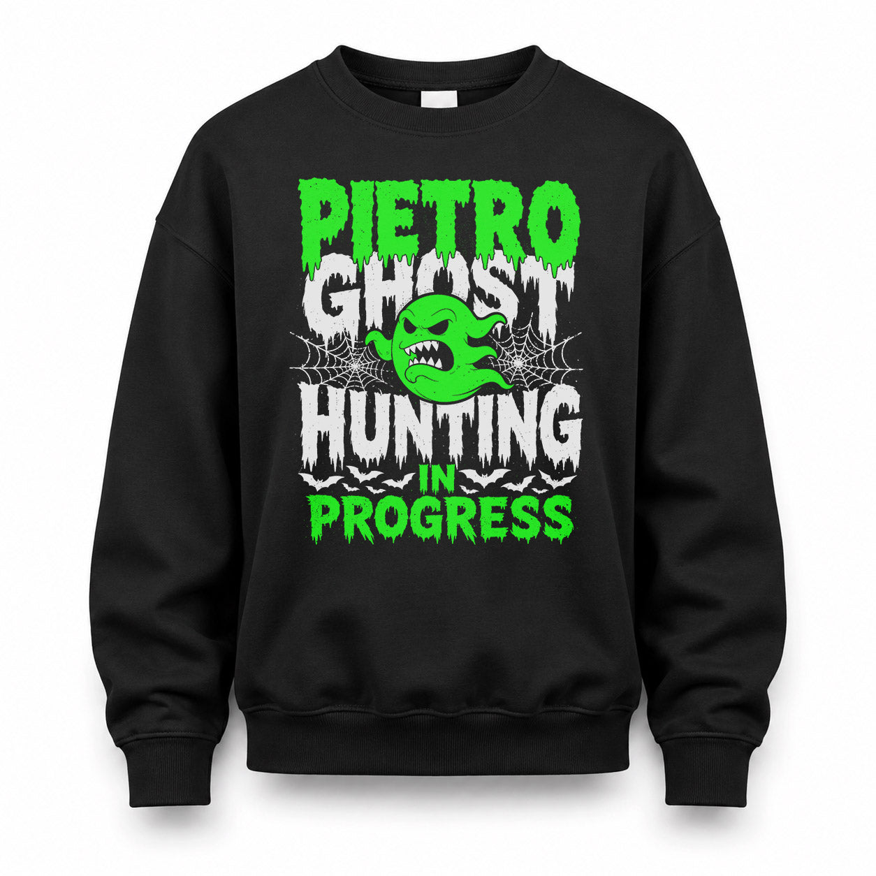 PIETRO HW22-K06-109 - NAME Ghost Hunting In Progress Personalized Halloween Shirt