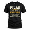 PILAR TM90-K04-125 - NAME Legendary Know-It-All Personalized Funny Shirt