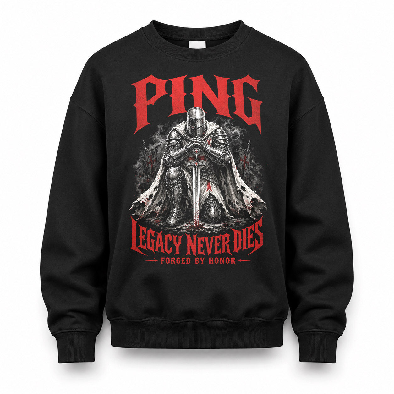 PING HS90-K04-109 - NAME Legacy Never Dies Forged By Honor Personalized Knight