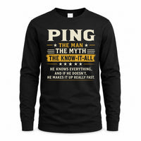Men's Long Sleeved T-Shirt